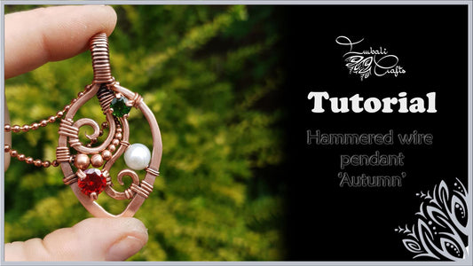 Autumn pendant video tutorial