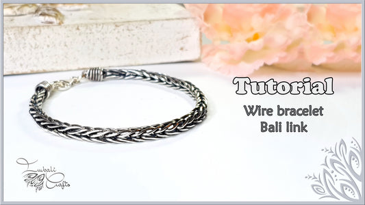 Bali link bracelet video tutorial