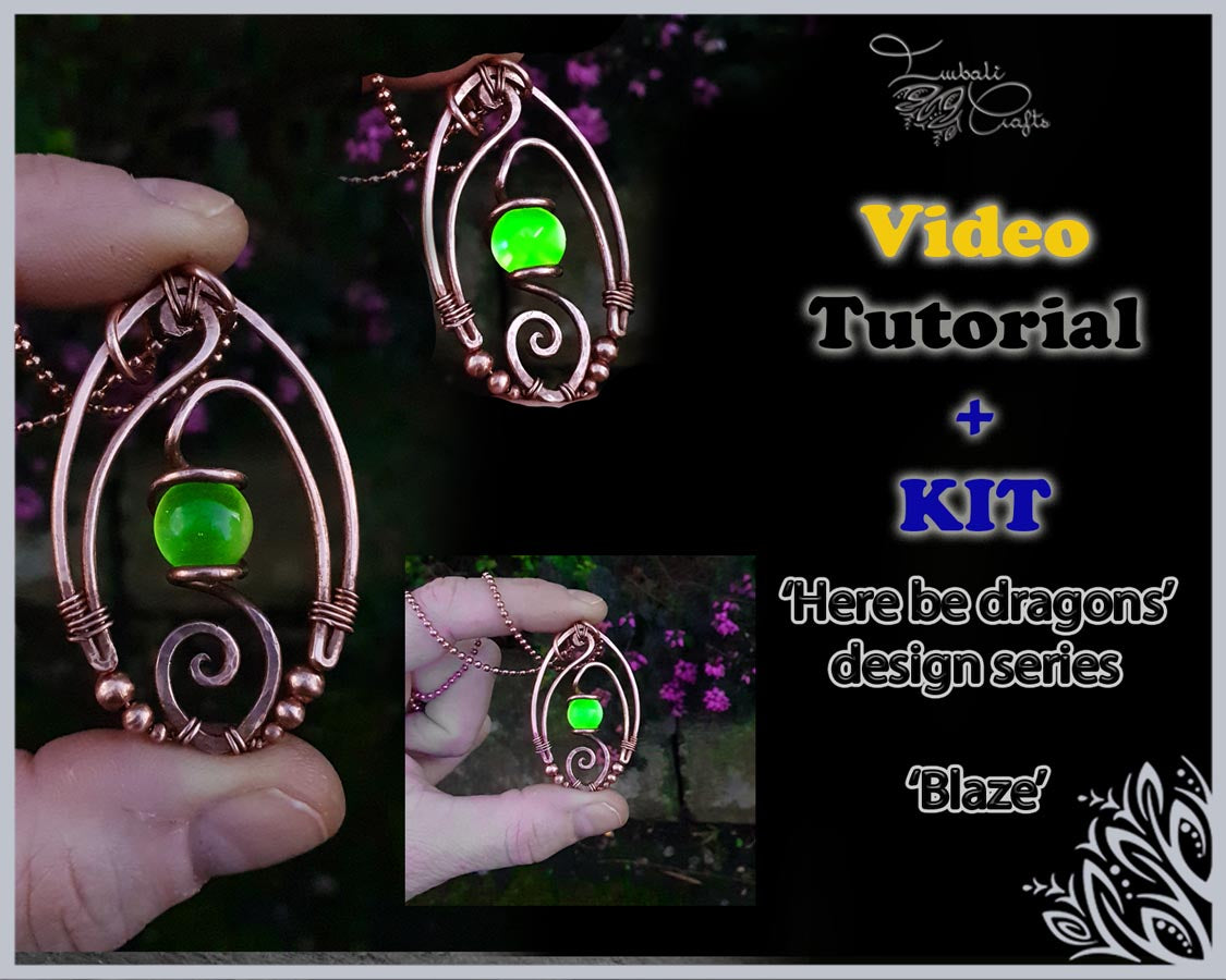 Blaze wire pendant tutorial kit