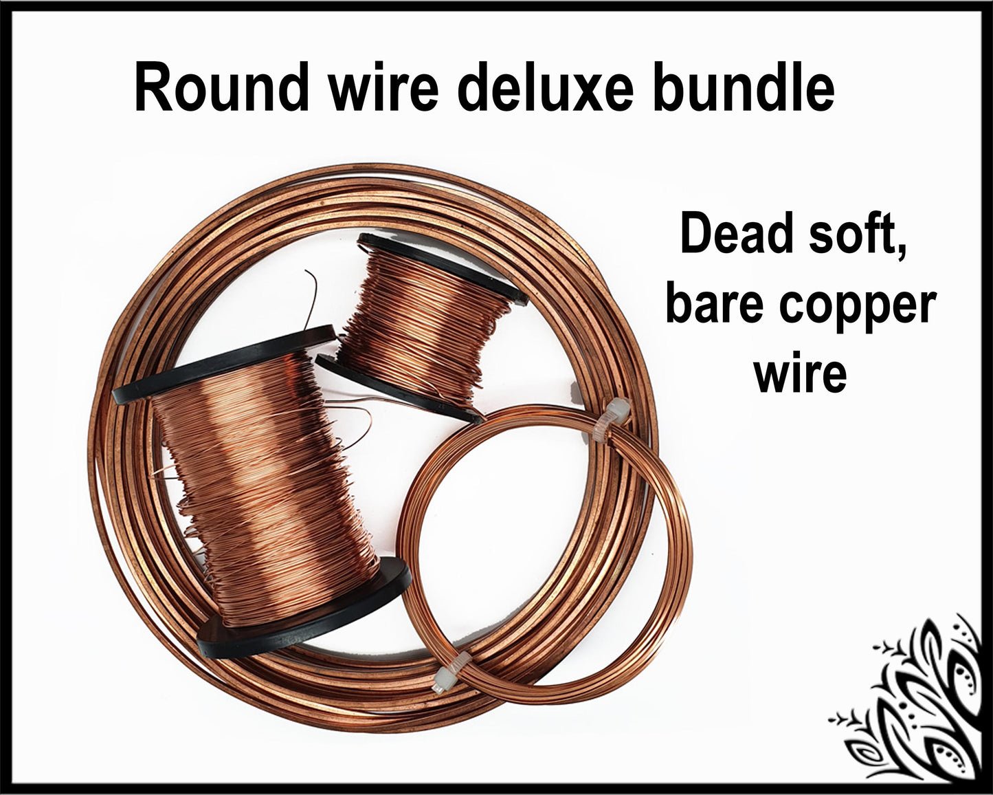 Wire - bare copper - round - deluxe bundle