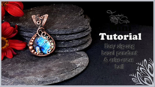 Double sided wire pendant video tutorial