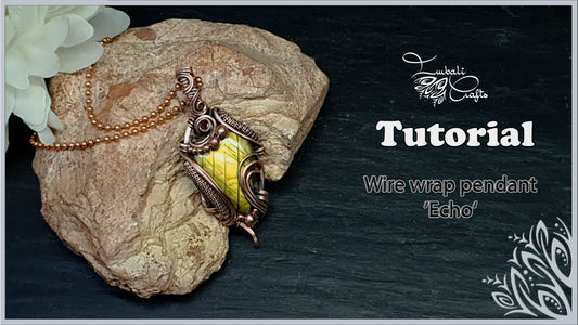 Echo wire work pendant video tutorial