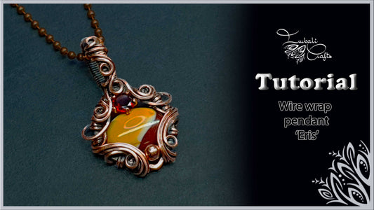 Eris woven wire work pendant video tutorial