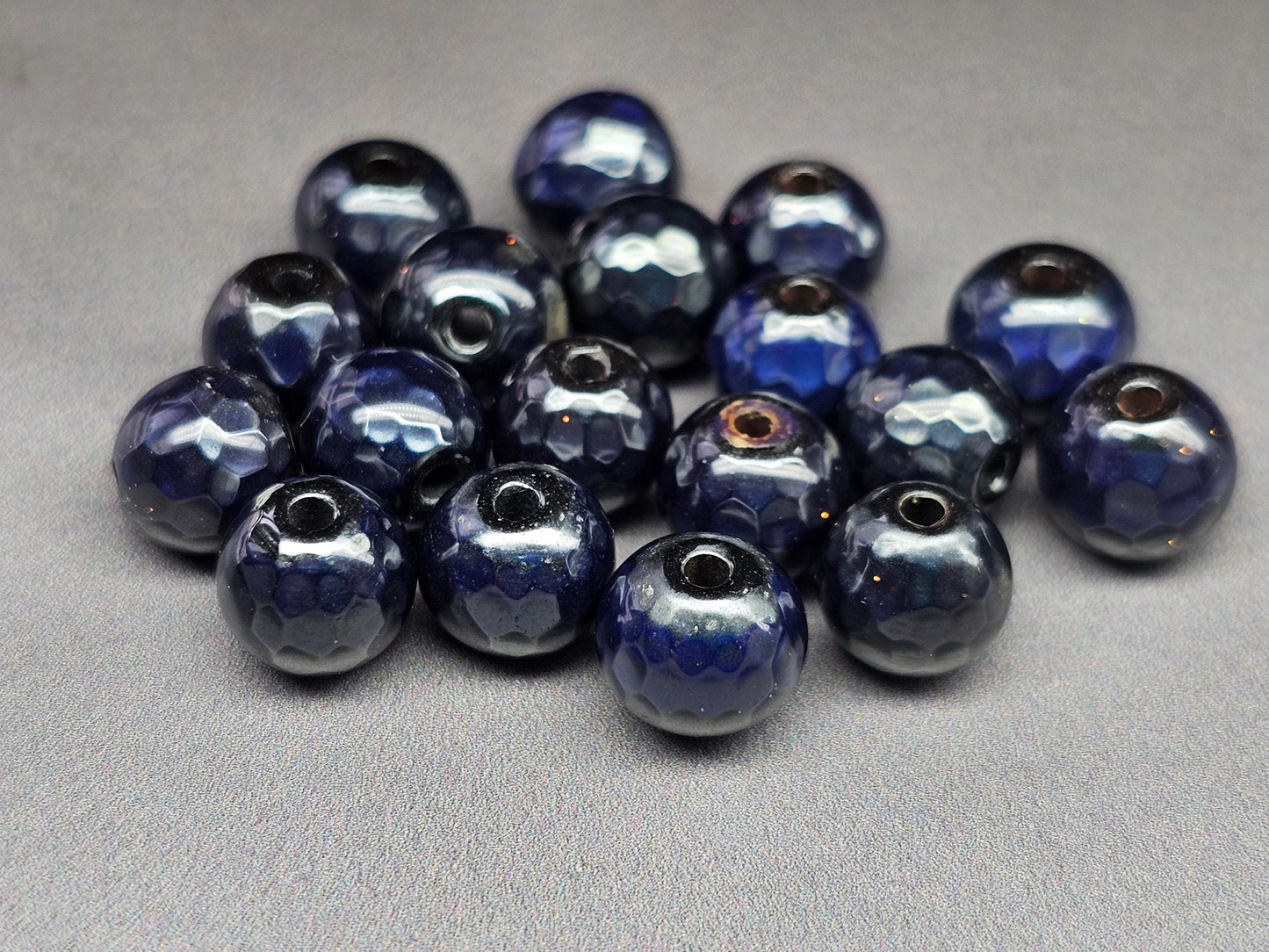 Mood stone - round beads - 8 mm - colour change beads