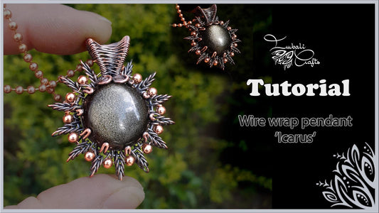 Icarus wire pendant video tutorial