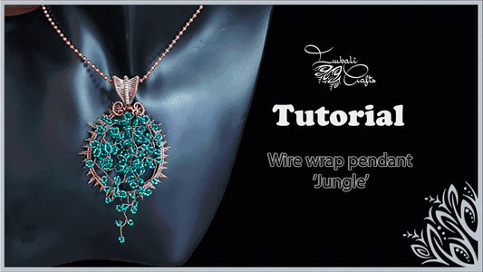 Jungle 3D vines wire pendant video tutorial