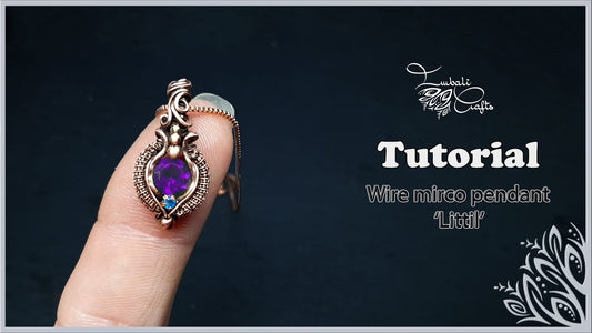 Litill wire pendant video tutorial