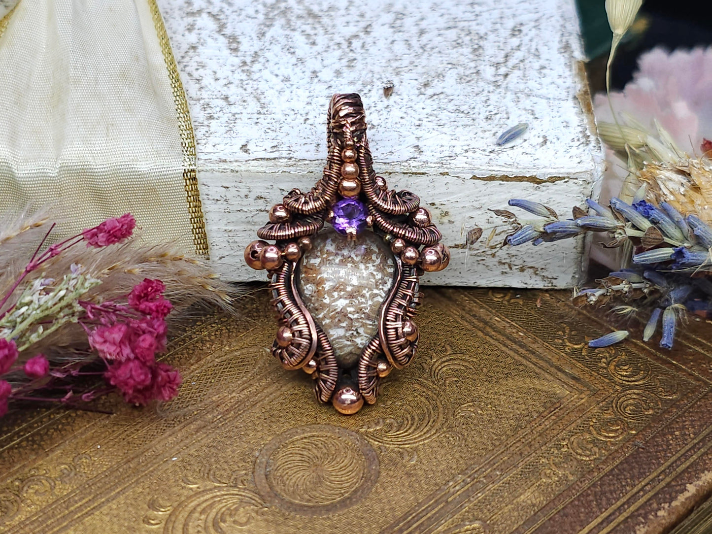 Kit + PDF Tutorial - Mana pendant