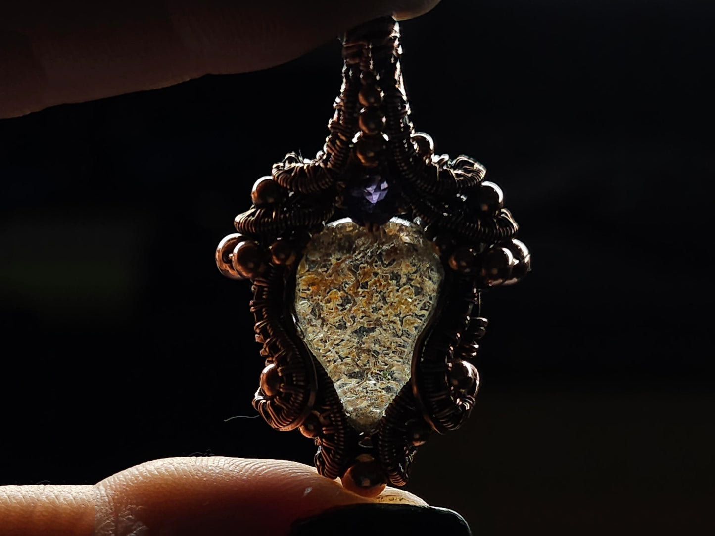Kit + PDF Tutorial - Mana pendant