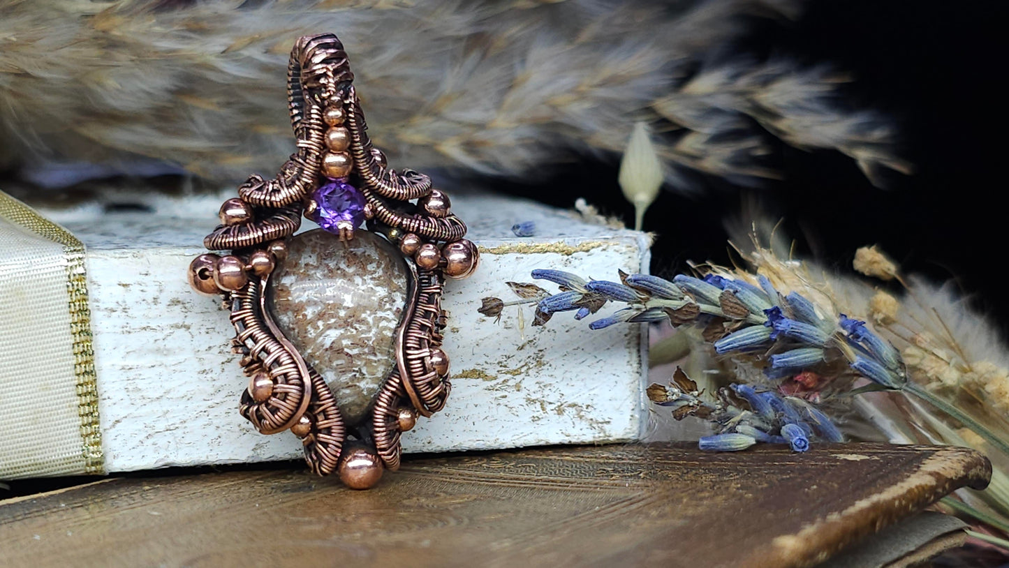 Kit + PDF Tutorial - Mana pendant