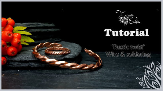 Viking twist wire bangle video tutorial