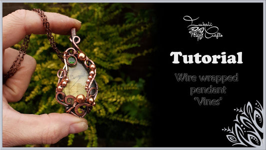 Vines wire pendant video tutorial