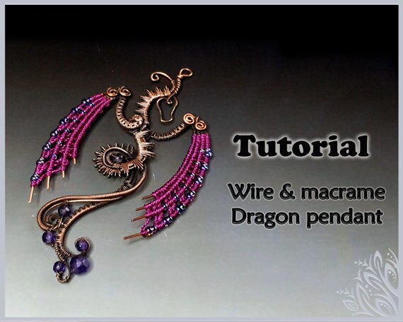 5 x wire tutorial bundle - your choice of 5 wire weaving patterns - wire wrap tutorial - DIY jewellery