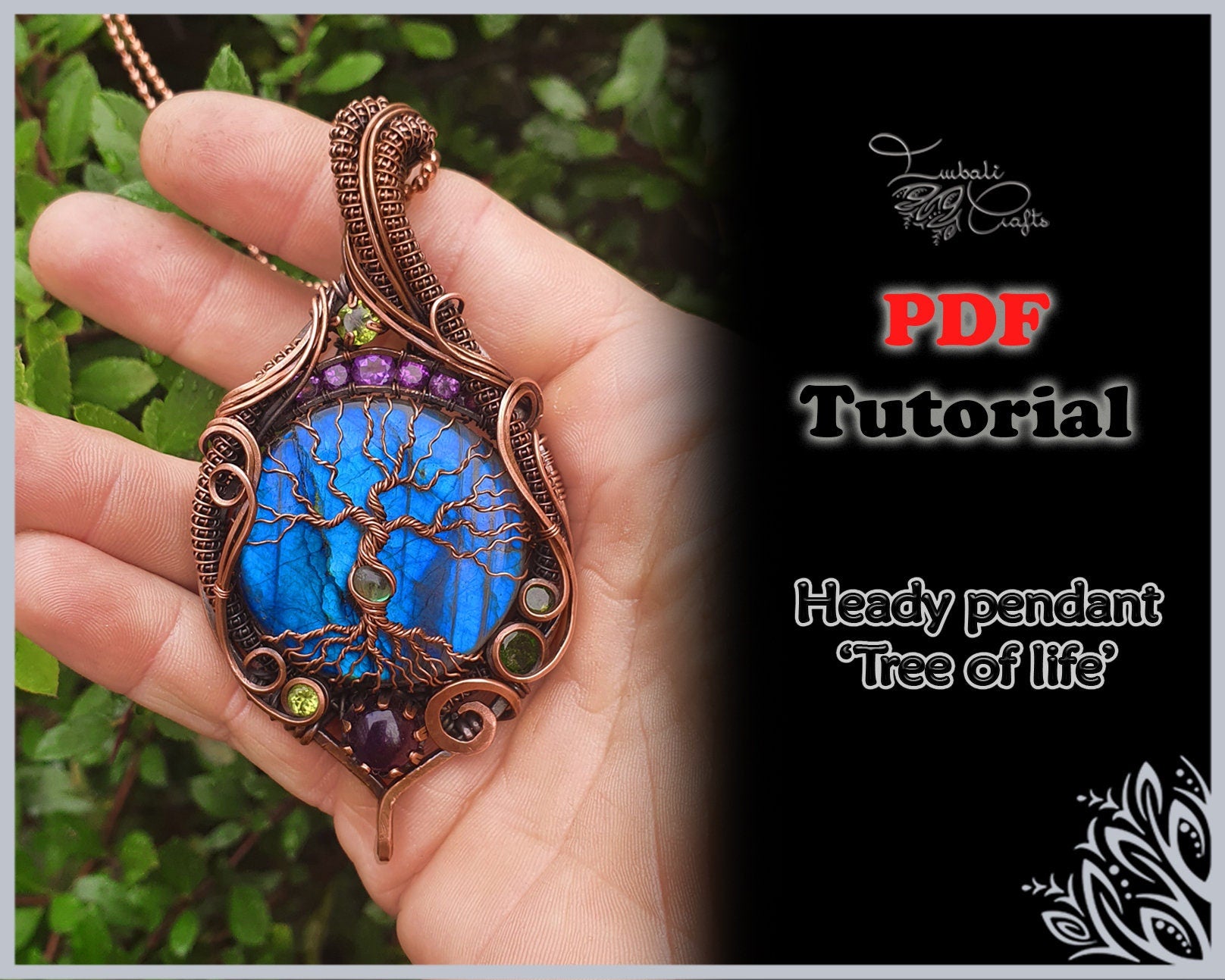 PDF Tutorial Tree of life pendant - Main Image