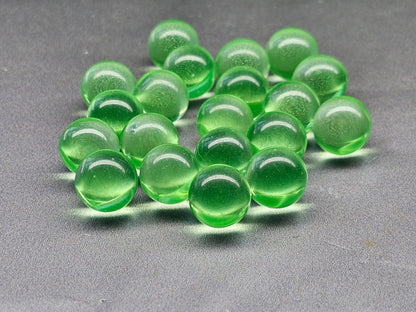 Uranium glass - GREEN - Sphere/Orb - 10 mm - Imbali Crafts