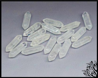 quartz point 22mm double point
