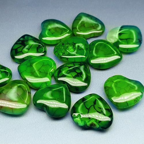 Heart shaped gemstones