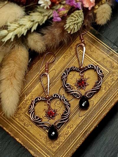 copper-earrings