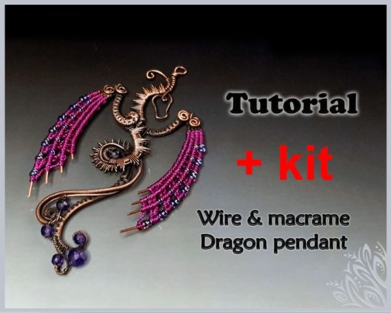 dragon wire tutorial kit by imbali crafts