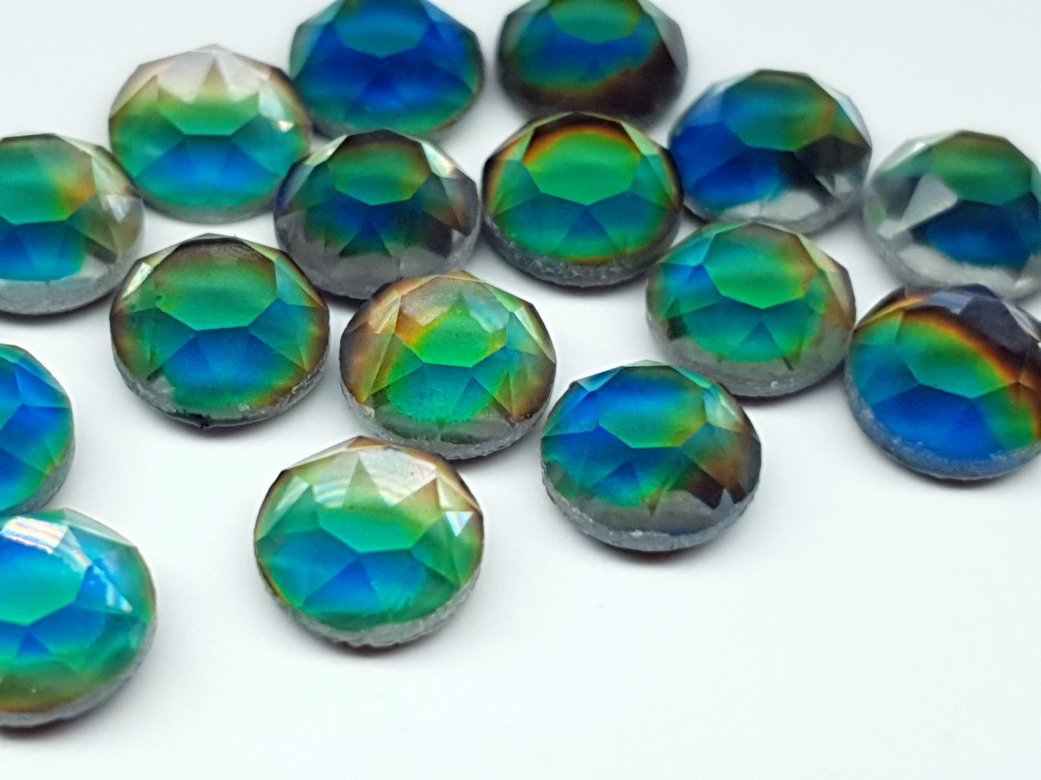 7 mm mood stone faceted imbali crafts glrf001