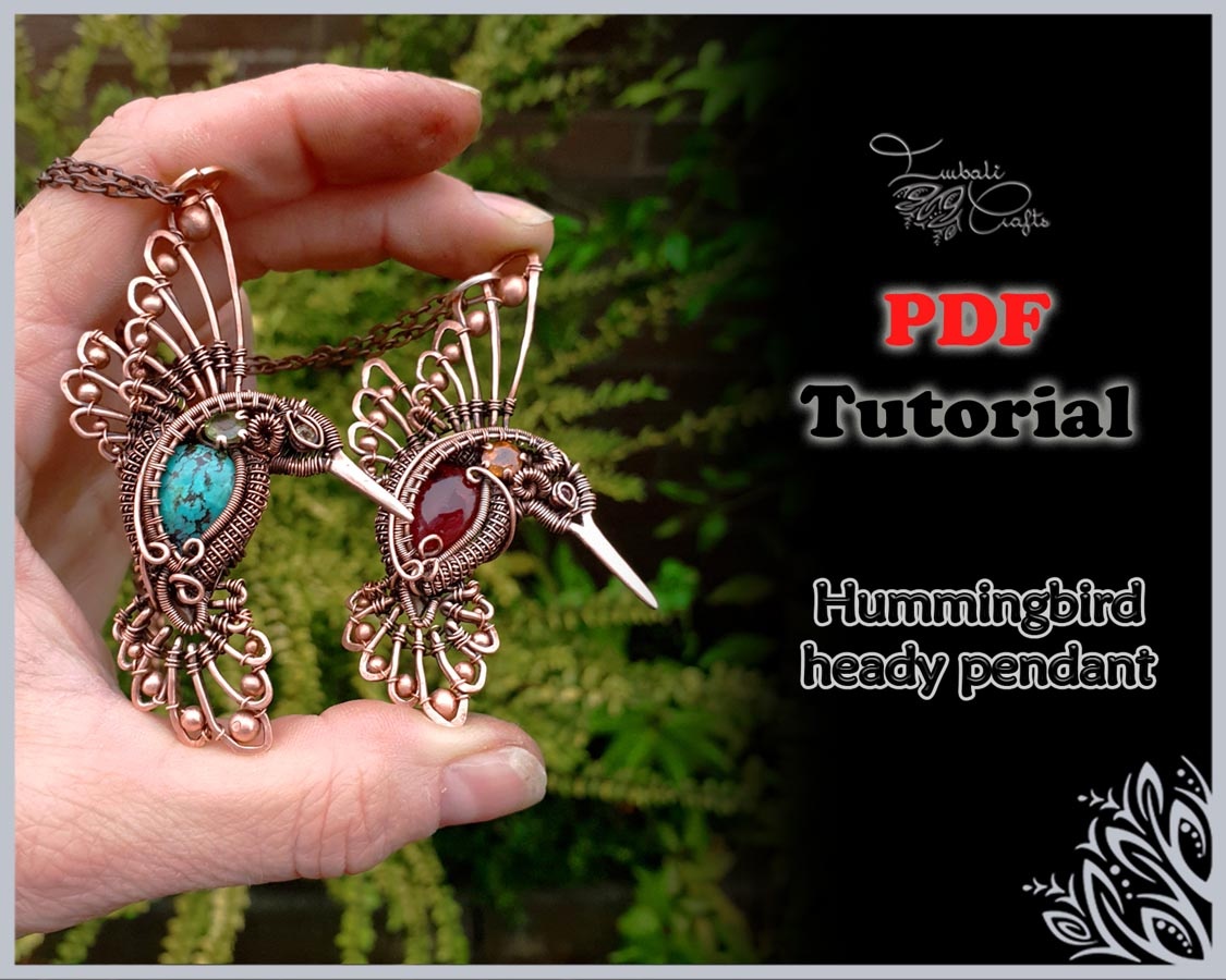 Humming bird heady wire tutorial imbali crafts