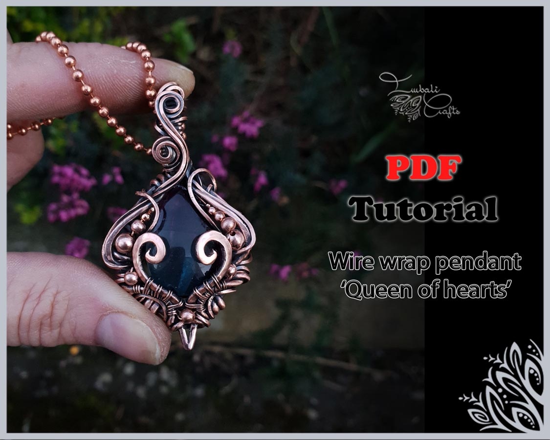 queen of hearts wire tutorial imbali crafts